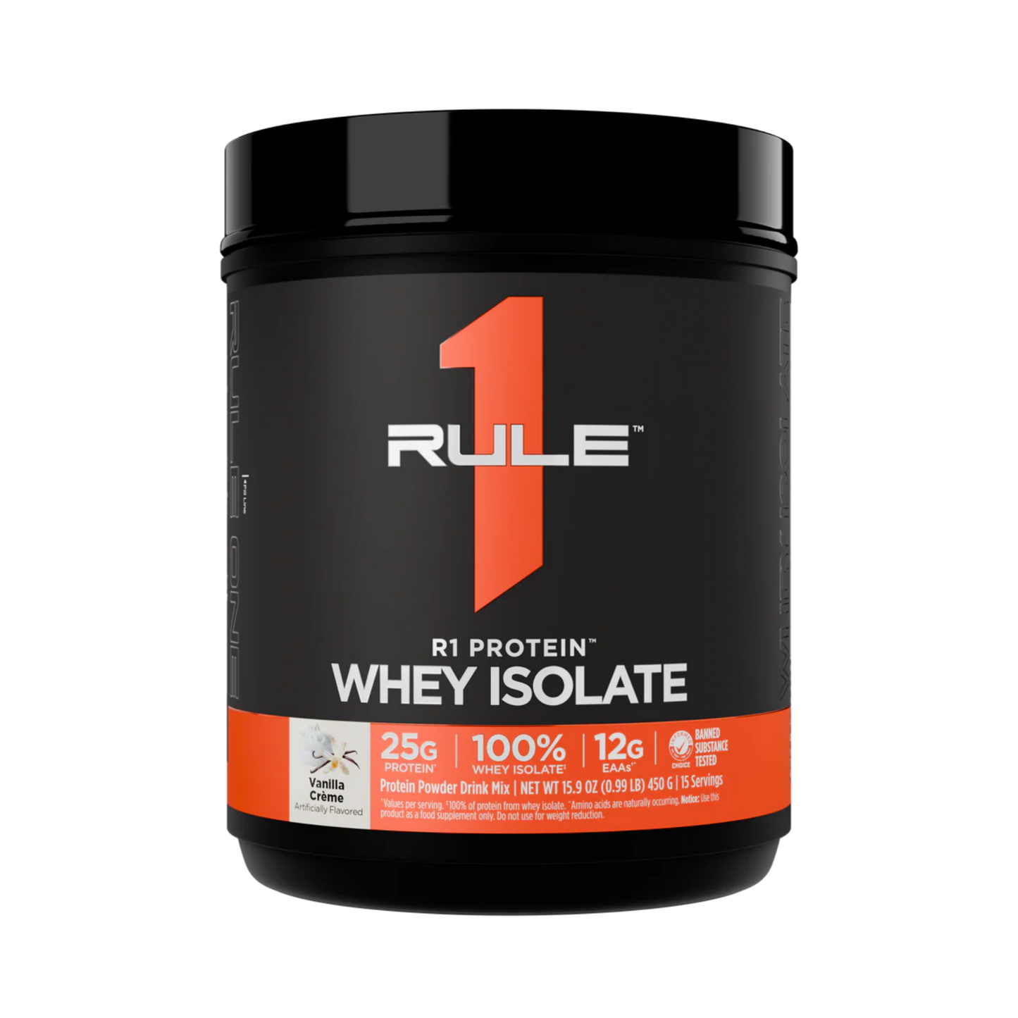 Rule 1 - R1 Protein Whey Isolate-1lb / Vanilla Creme