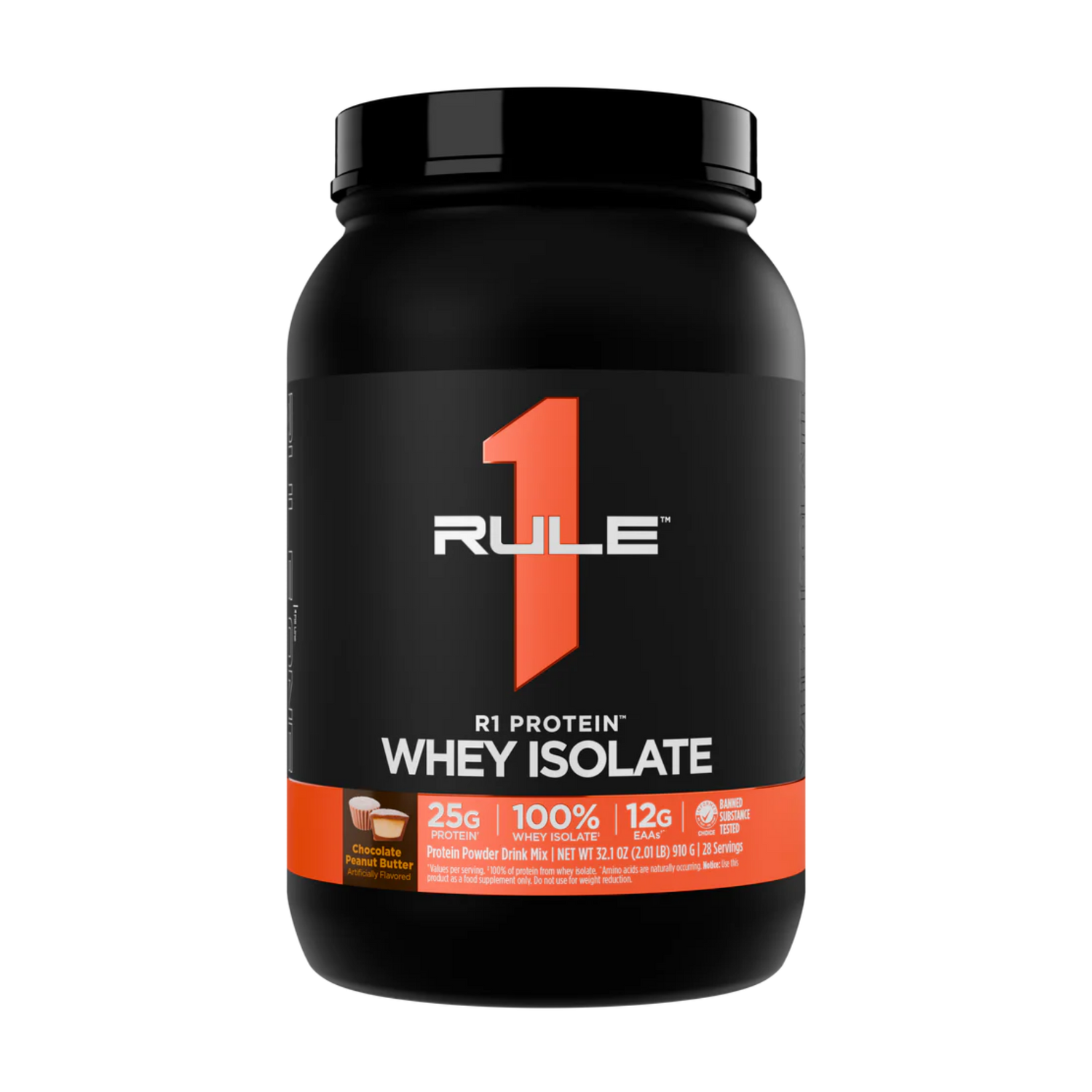 Rule 1 - R1 Protein Whey Isolate-2lb / Chocolate Peanut Butter