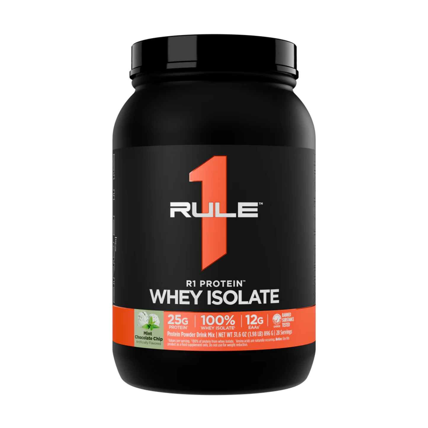 Rule 1 - R1 Protein Whey Isolate-2lb / Mint Chocolate Chip