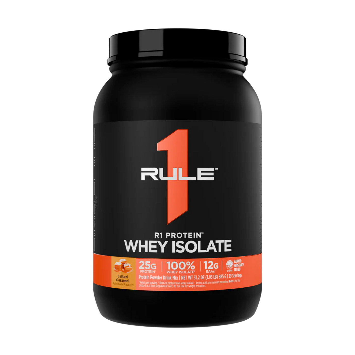 Rule 1 - R1 Protein Whey Isolate-2lb / Salted Caramel