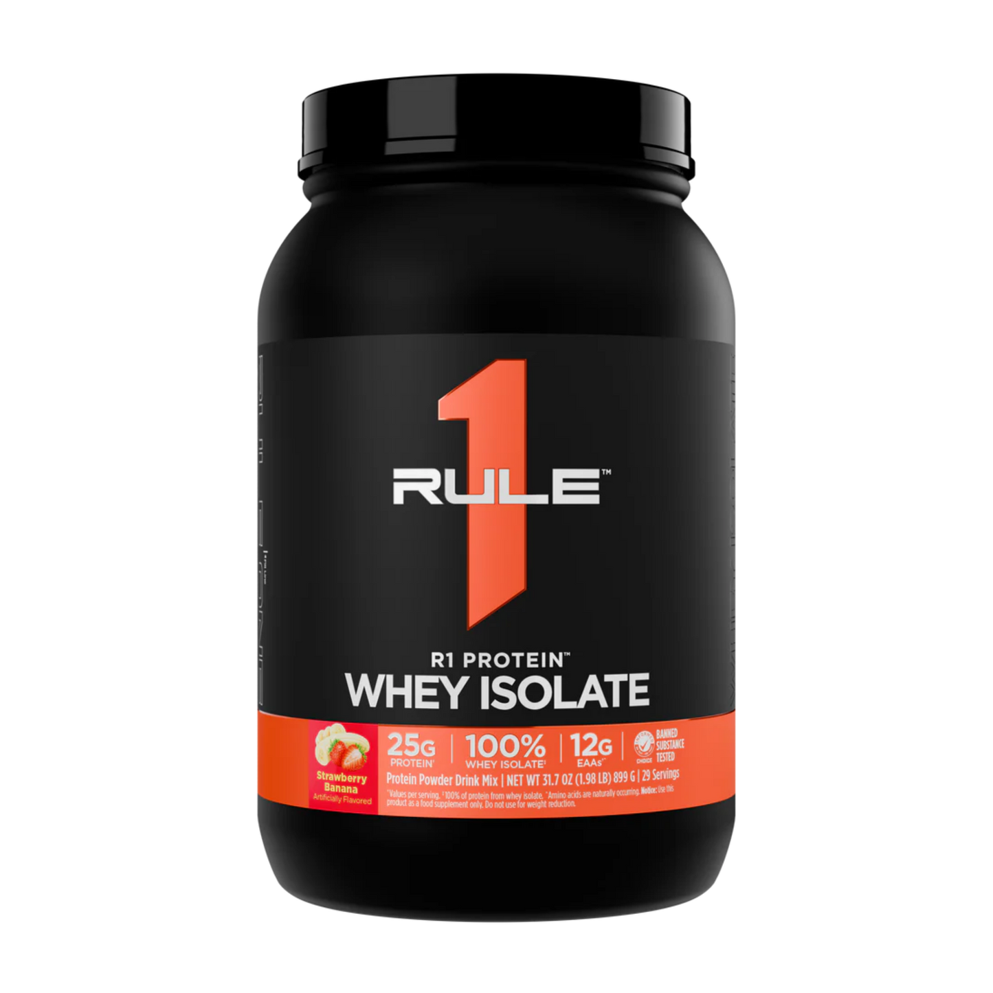 Rule 1 - R1 Protein Whey Isolate-2lb / Strawberry Banana