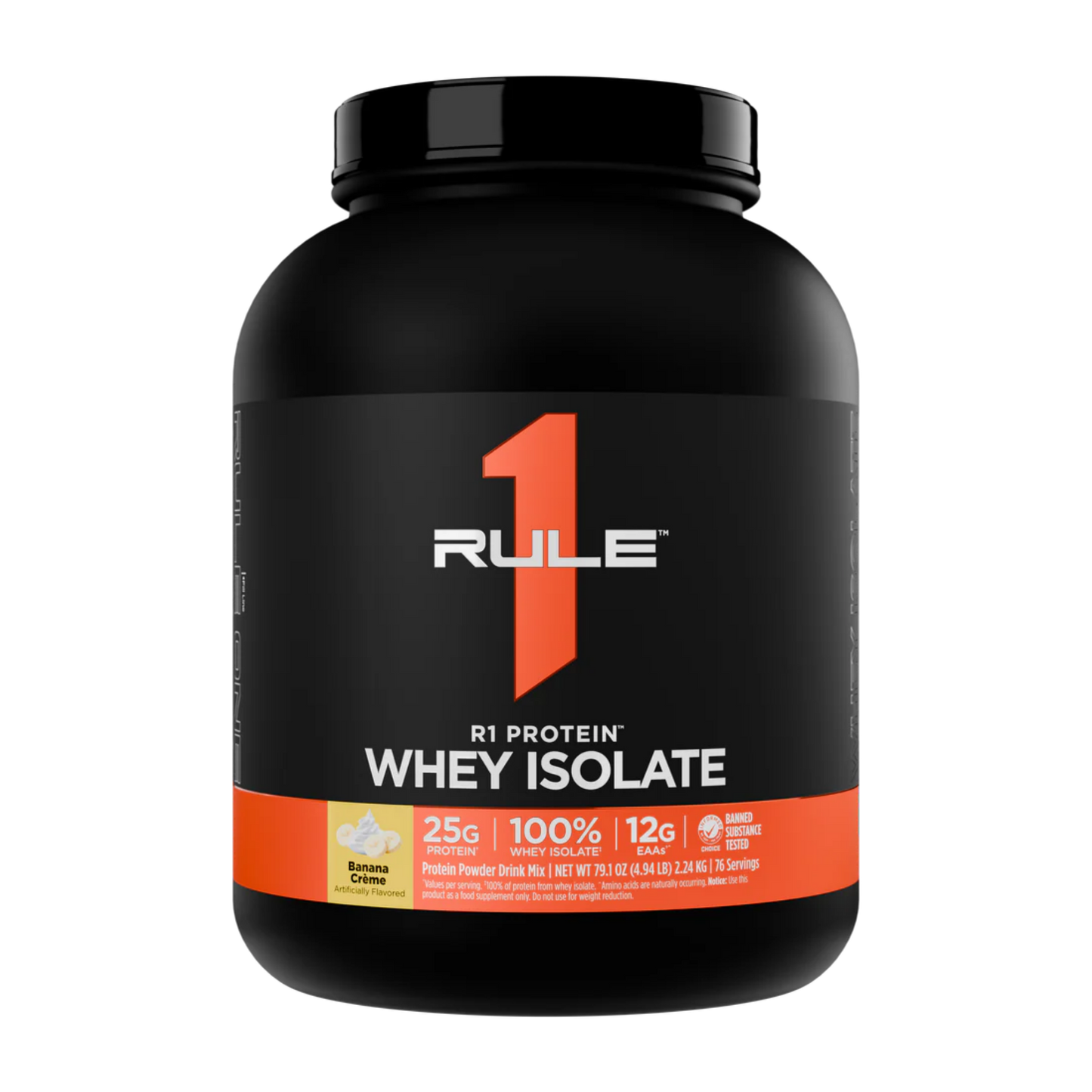 Rule 1 - R1 Protein Whey Isolate-5lb / Banana Creme