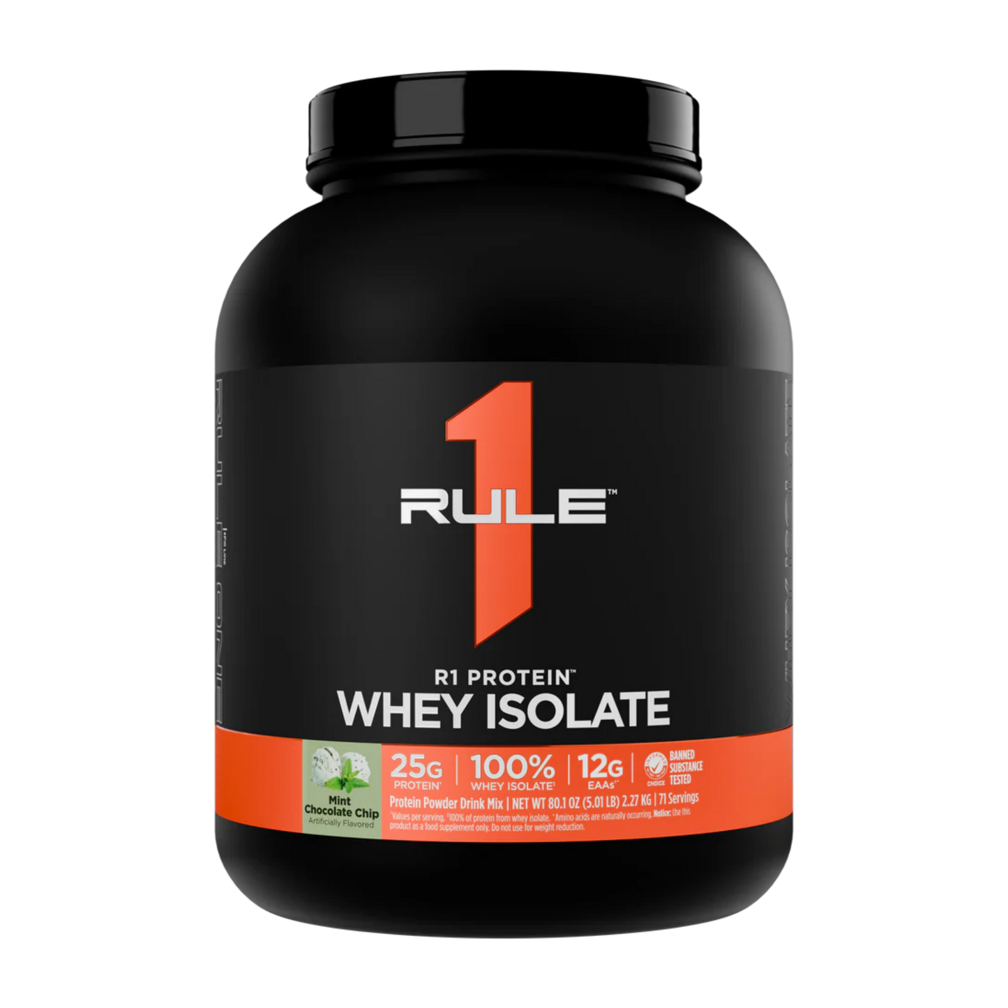 Rule 1 - R1 Protein Whey Isolate-5lb / Mint Chocolate Chip