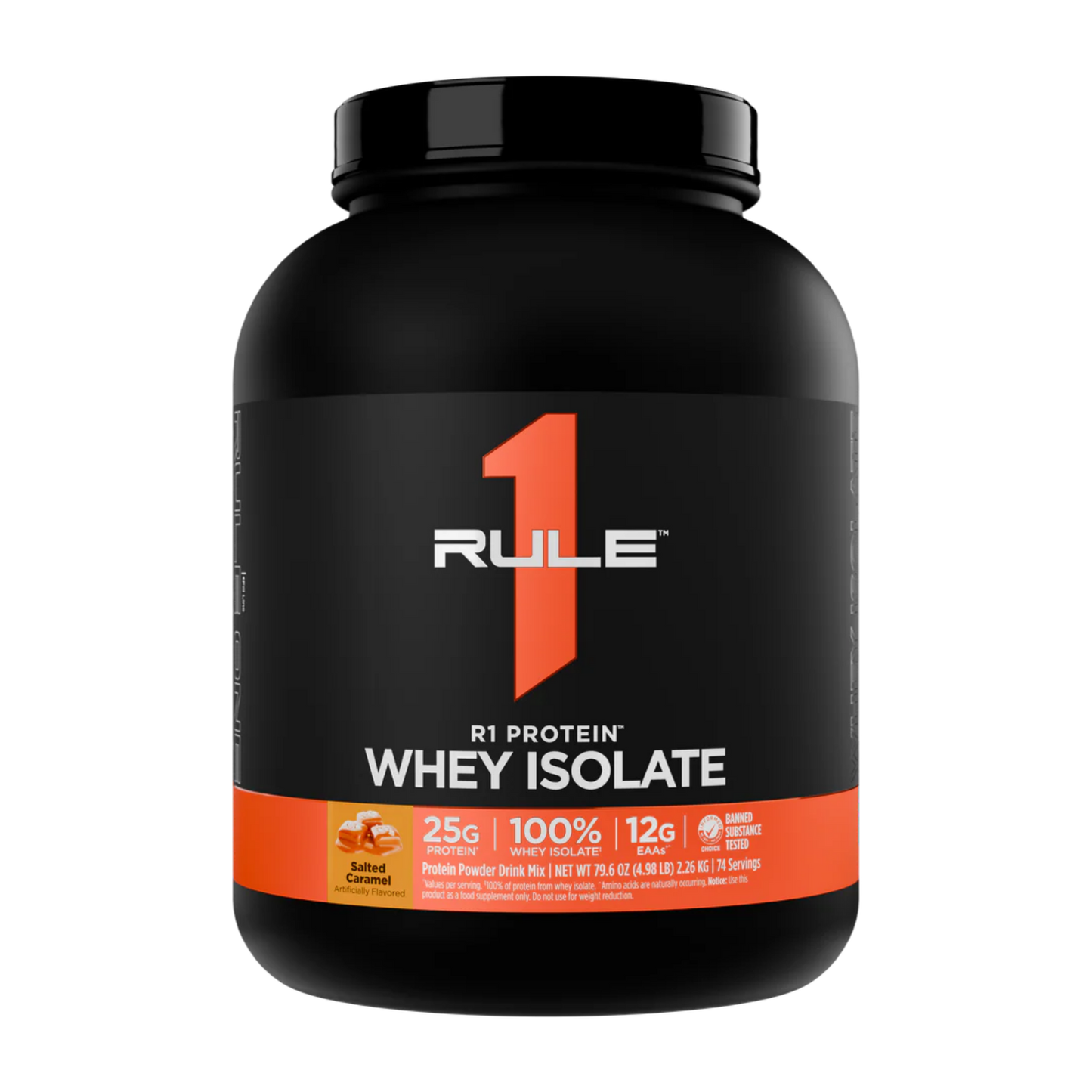 Rule 1 - R1 Protein Whey Isolate-5lb / Salted Caramel
