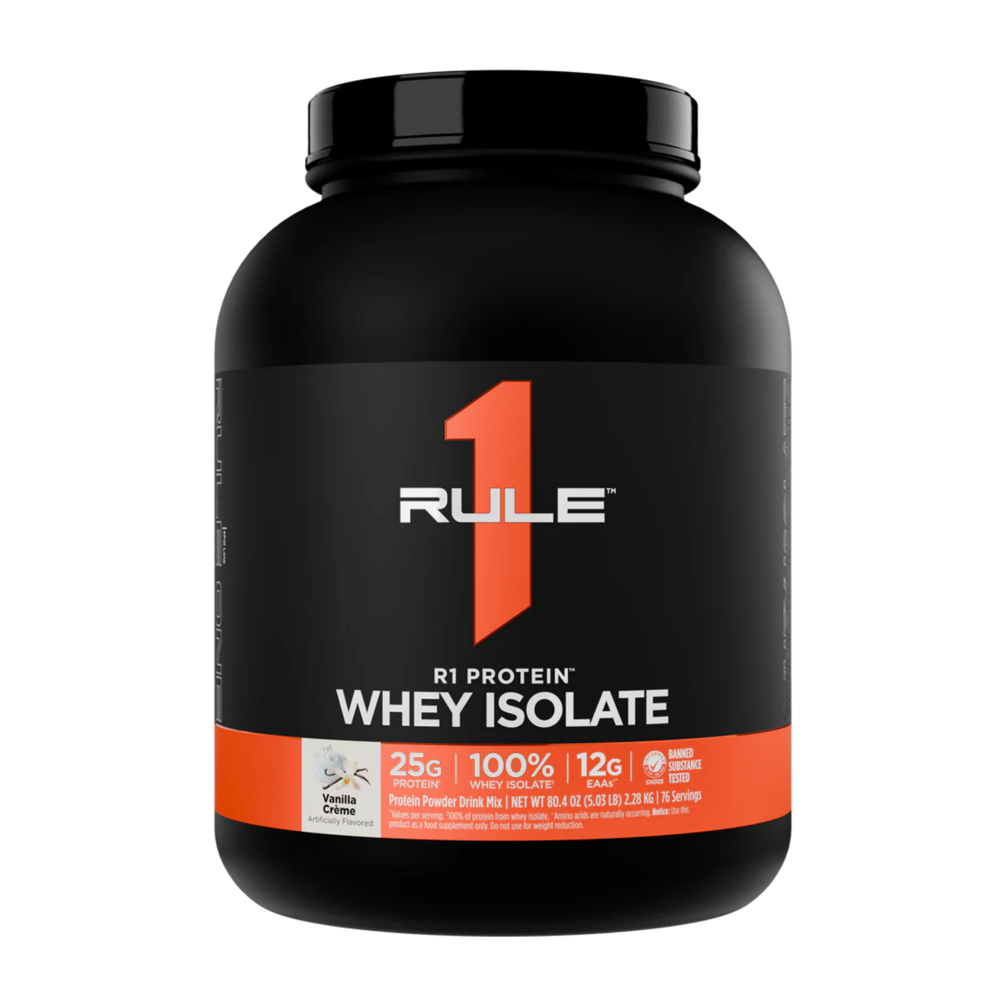 Rule 1 - R1 Protein Whey Isolate-5lb / Vanilla Creme