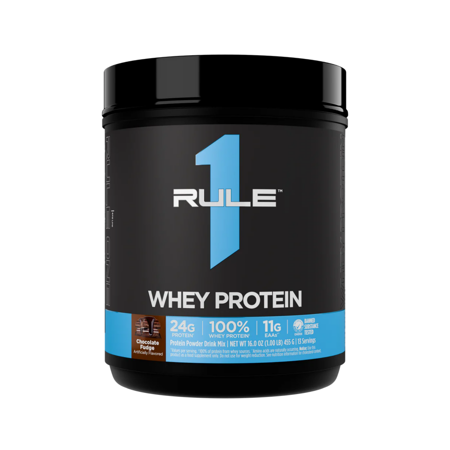 Rule 1 - R1 Whey Blend Protein-1lb / Chocolate Fudge