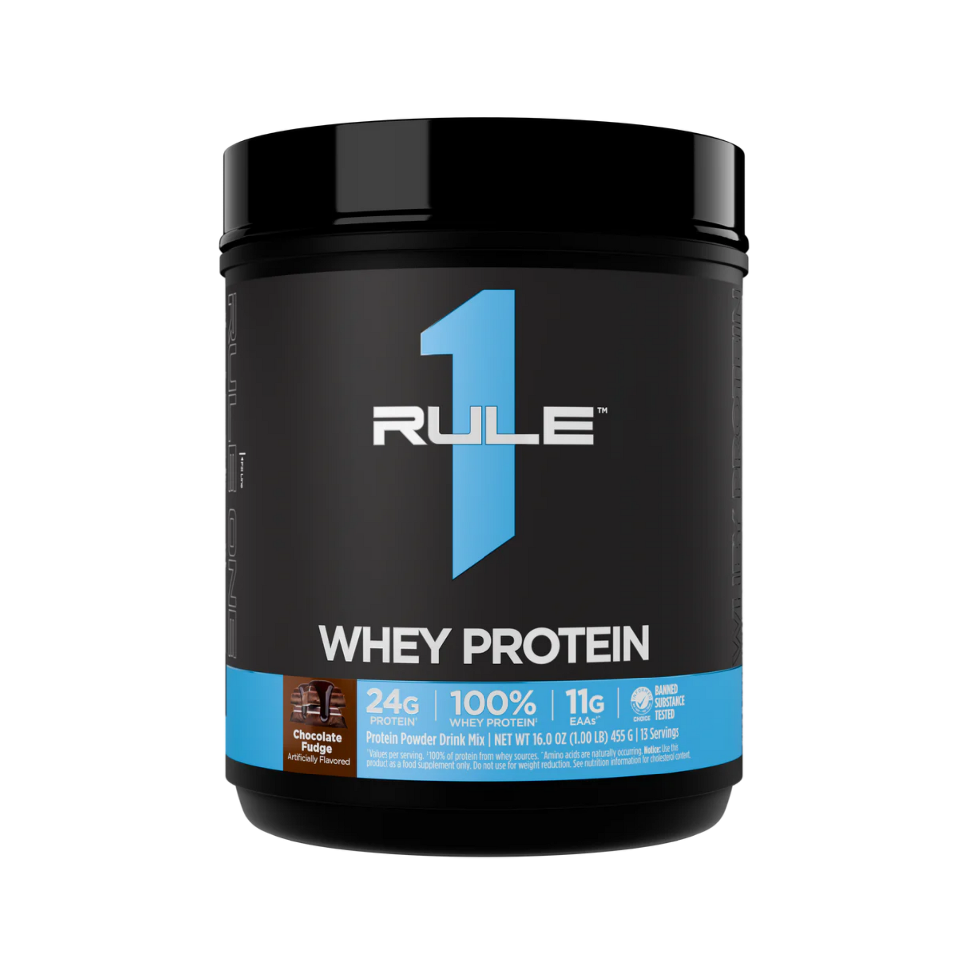 Rule 1 - R1 Whey Blend Protein-1lb / Chocolate Fudge