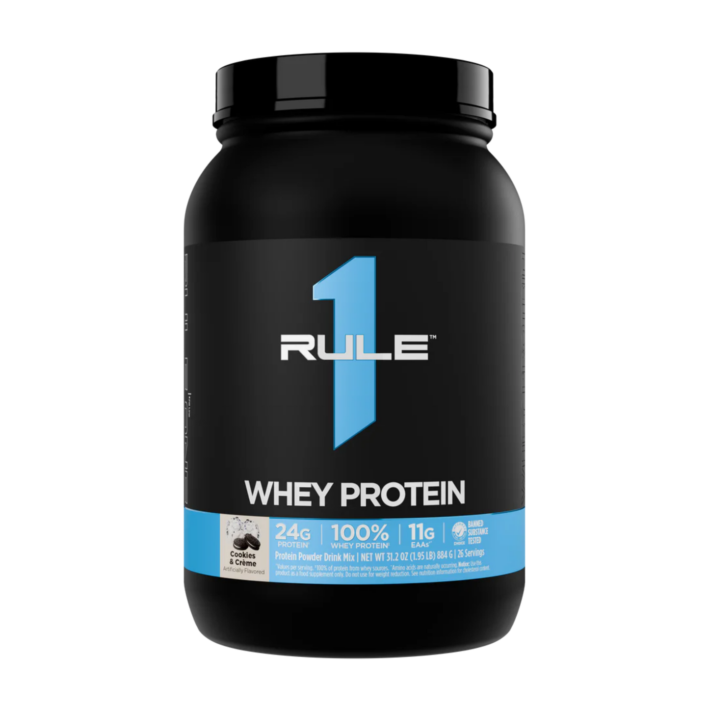 Rule 1 - R1 Whey Blend Protein-2lb / Cookie's and Creme