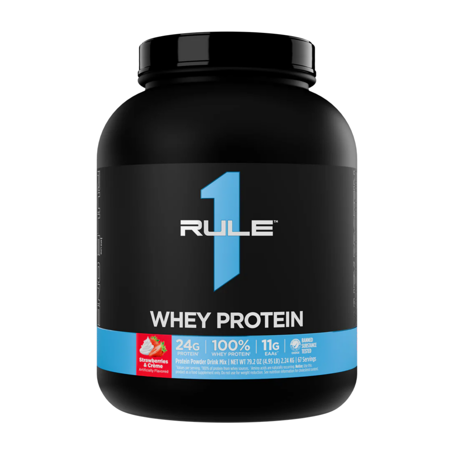 Rule 1 - R1 Whey Blend Protein-5lb / Strawberries & Creme