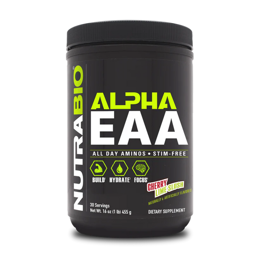 Nutrabio Alpha EAA Amino Acids Exalted Nutrition