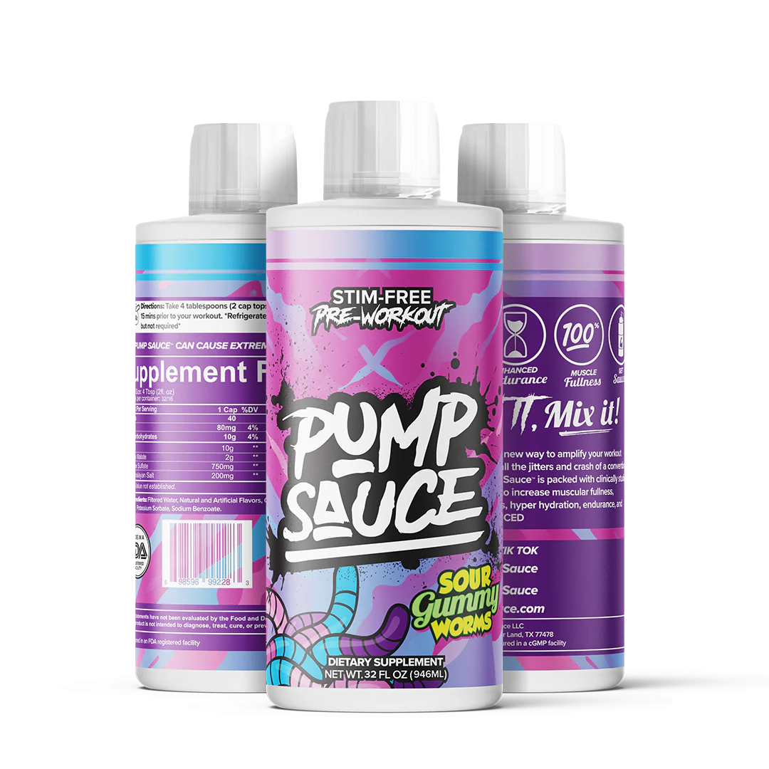 Pump Sauce Pre Workout Exalted Nutrition