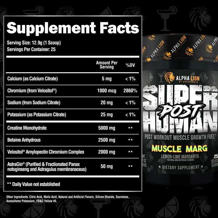 Alpha Lion Super Human Post (SALE)