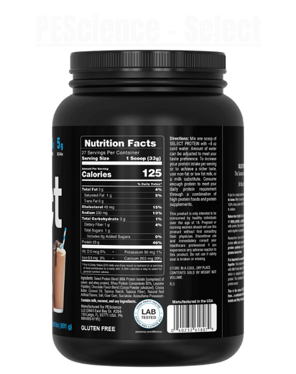 PEScience - Select Protein - Exalted Nutrition