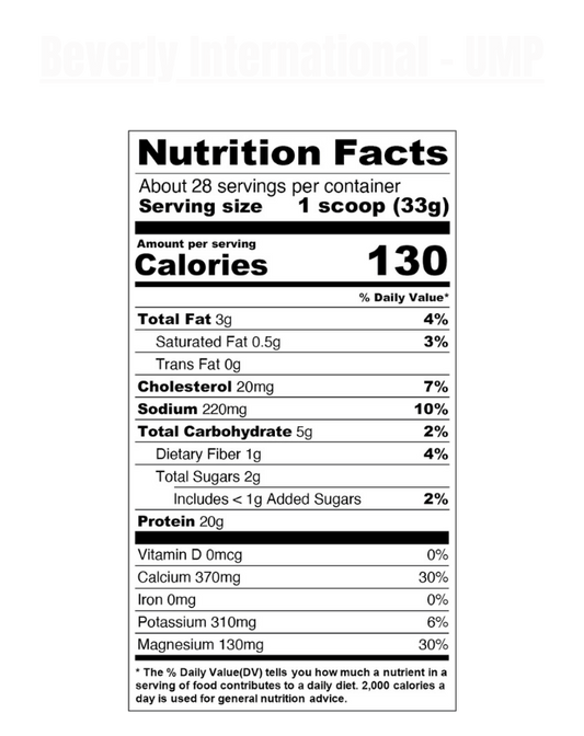 Beverly International - UMP Protein