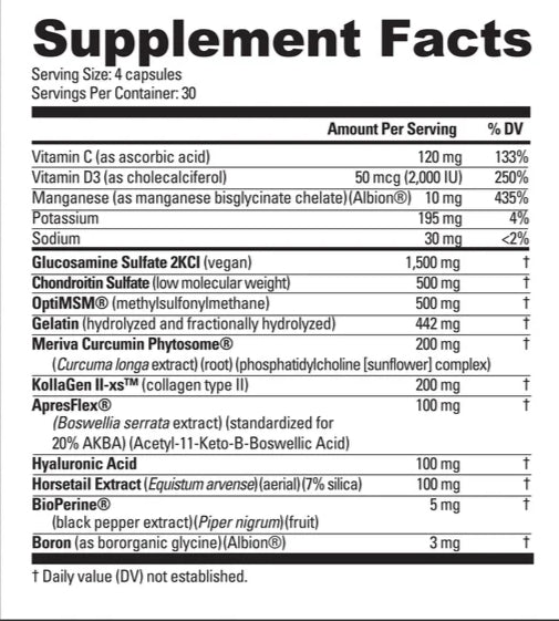Nutrabio Extreme Joint Care image 1