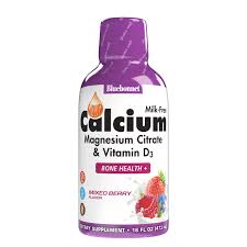 Bluebonnet Liquid Calcium 16oz Blueberry - Exalted Nutrition
