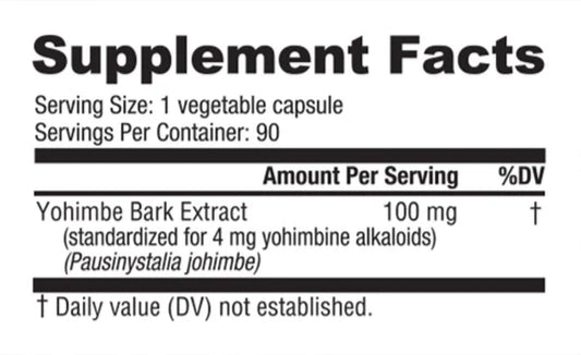 Nutrabio Yohimbe image 1